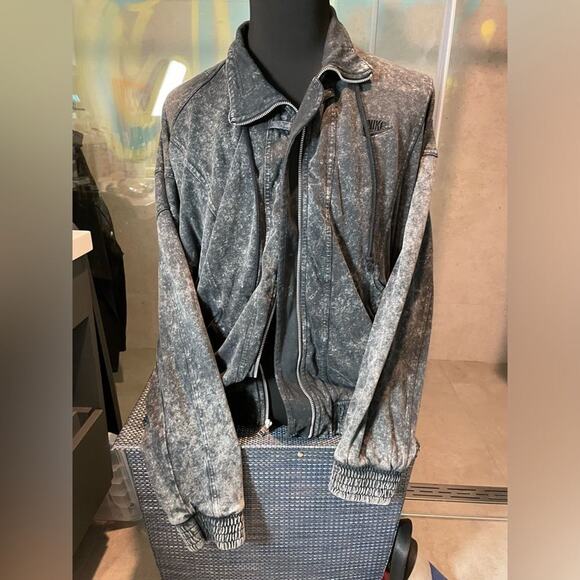 2 Item Bundle - Nike Bomber Jacket XL - Amiri Patchwork Jeans Sz 38 - Blue Grey - Picture 8 of 14